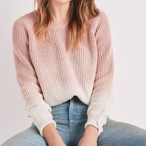 Lucky Brand Dip Dye Pullover Sweater